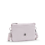 KIPLING-Riri-Small crossbody (with removable strap)-Gleam Silver-I7679-K6G