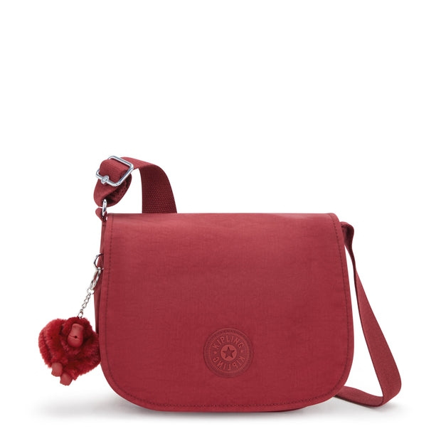 Kipling Loreen M Funky Red Medium Crossbody Bag I7729-4SS