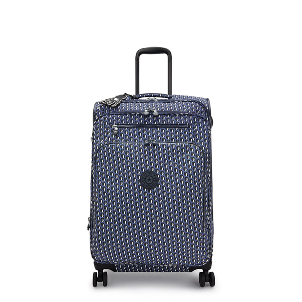 Kipling New Youri Spin M 3D K Blue Medium Expandable Spinner I7788-4JS