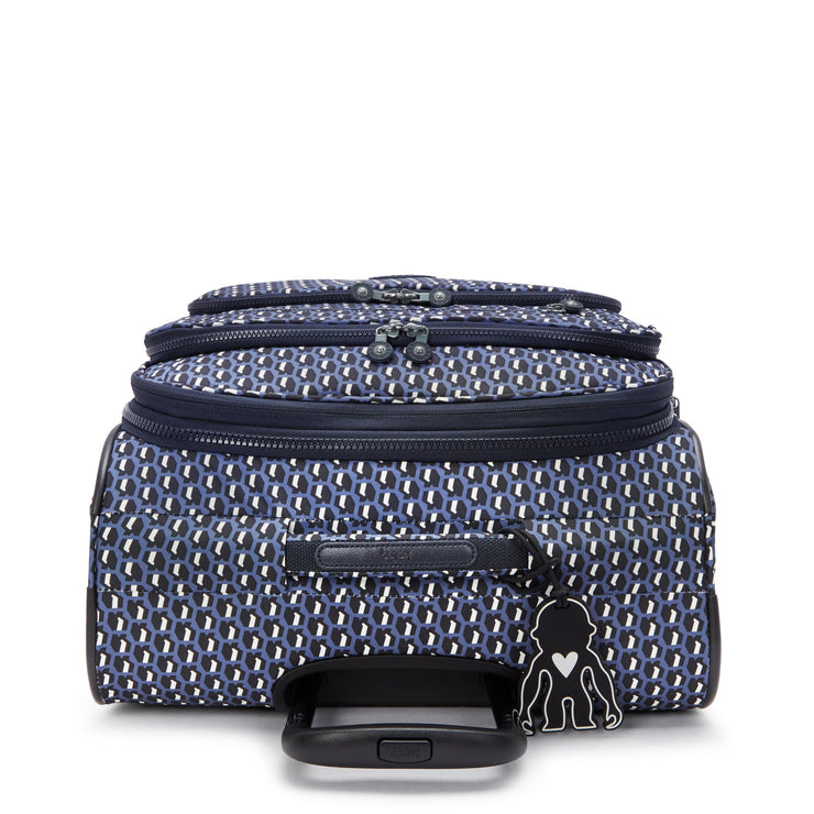 Kipling New Youri Spin M 3D K Blue Medium Expandable Spinner I7788-4JS