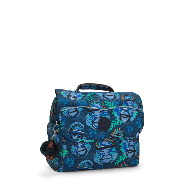 KIPLING Small School Bag with Adjustable Straps Unisex Blue Monkey Fun Codie S  -  I7910-8HJ