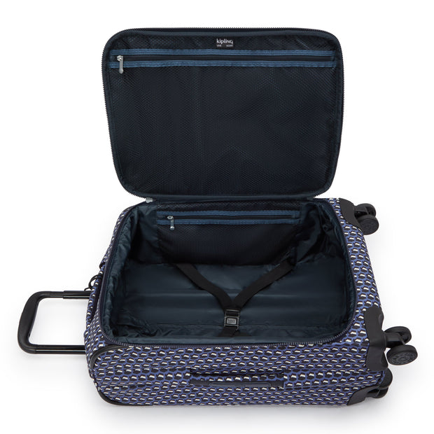 Kipling New Youri Spin S 3D K Blue Small Cabin Spinner I7916-4JS