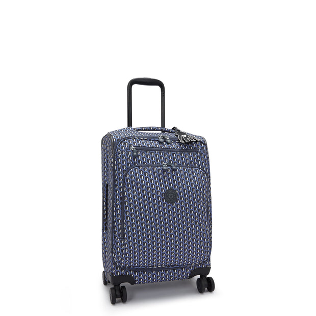 Kipling New Youri Spin S 3D K Blue Small Cabin Spinner I7916-4JS