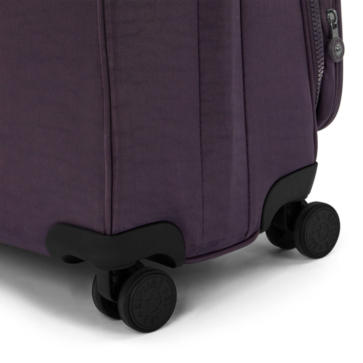 KIPLING Large expandable spinner Female Ultimate Plum New Youri Spin L I7930-67U