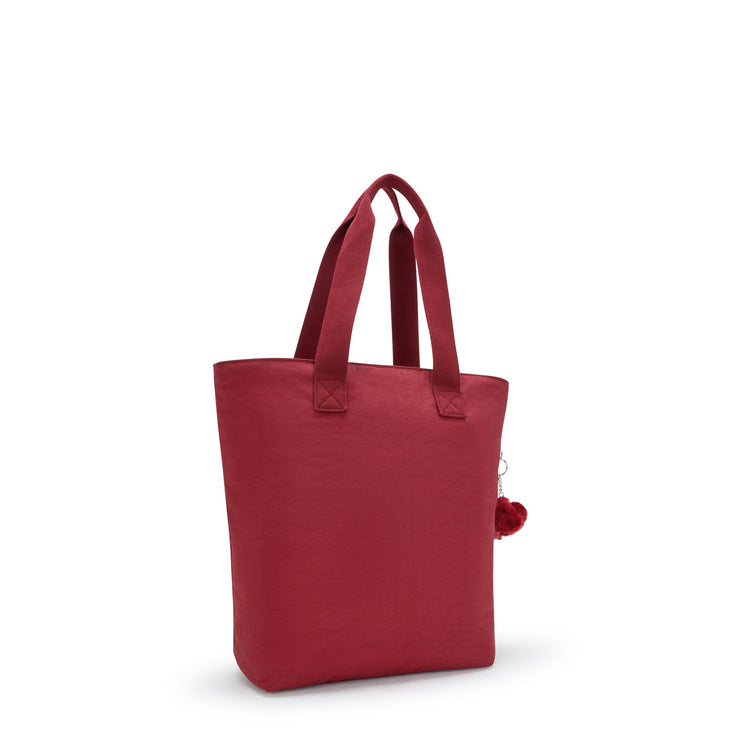 Kipling Hanifa Funky Red Large Tote I7937-4SS