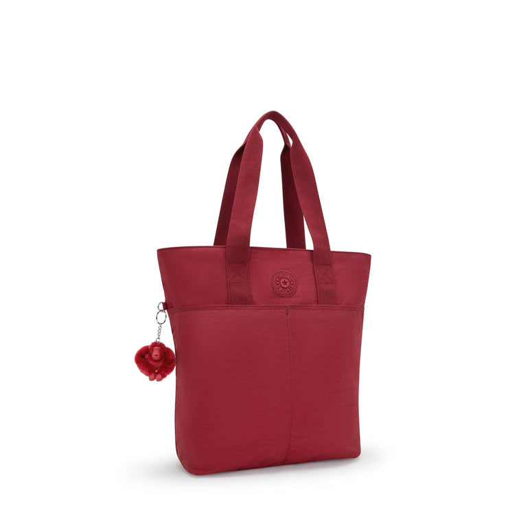 Kipling Hanifa Funky Red Large Tote I7937-4SS