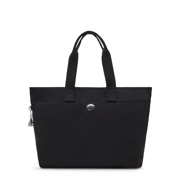 KIPLING-Colissa-Large Tote with Laptop Compartment-Endless Black-I7962-TB4