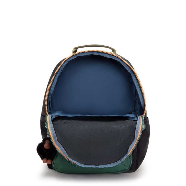 KIPLING Large backpack (with laptop compartment) Unisex Tree House Bl Seoul College I7974-8LB