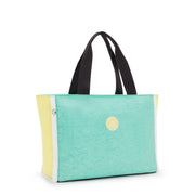 KIPLING Large Tote with Zipped Main Compartment Female Lively Teal Nalo