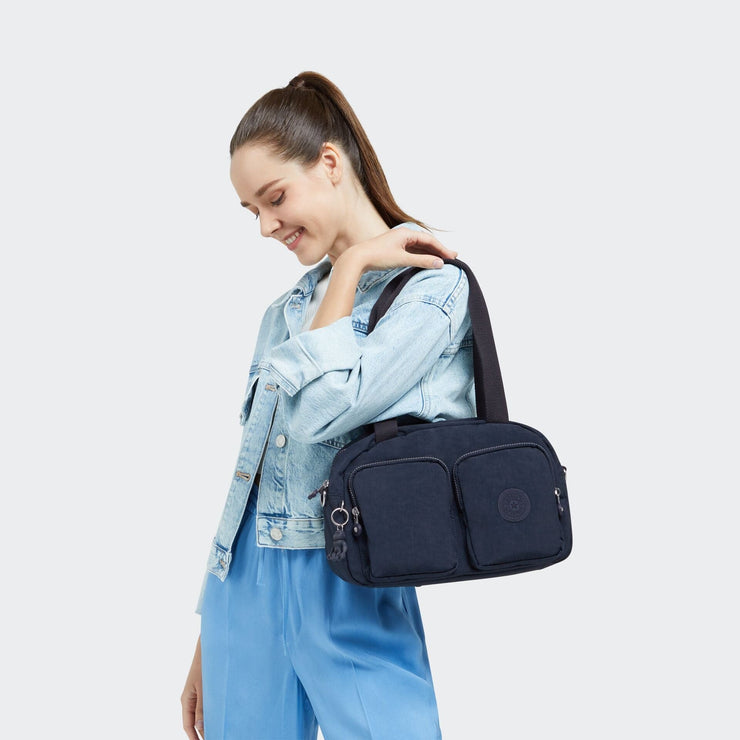 KIPLING-COOL DEFEA-Medium shoulderbag (with removable shoulderstrap)-Blue Bleu 2-I2849-96V