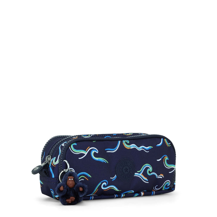 Kipling Pen Case Unisex Fun Ocean Print Gitroy