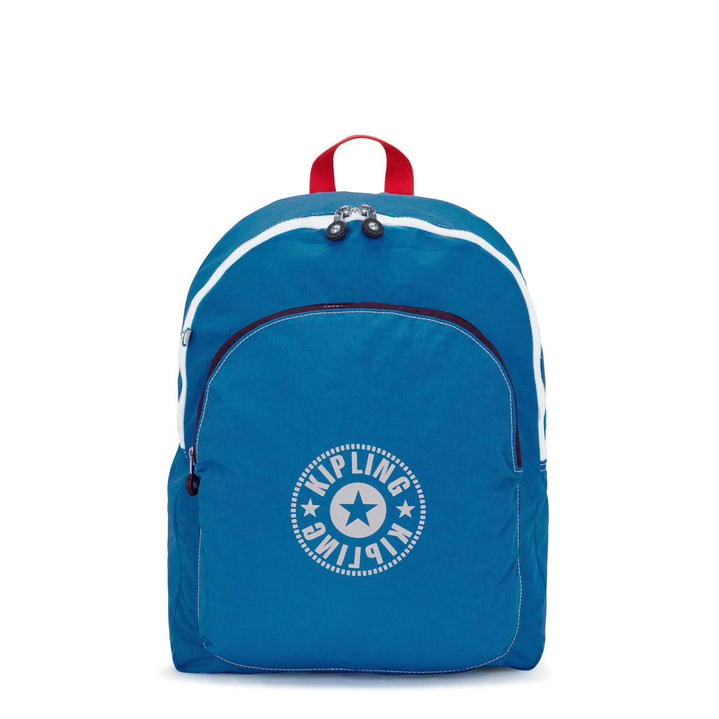 Kipling teal cheap backpack