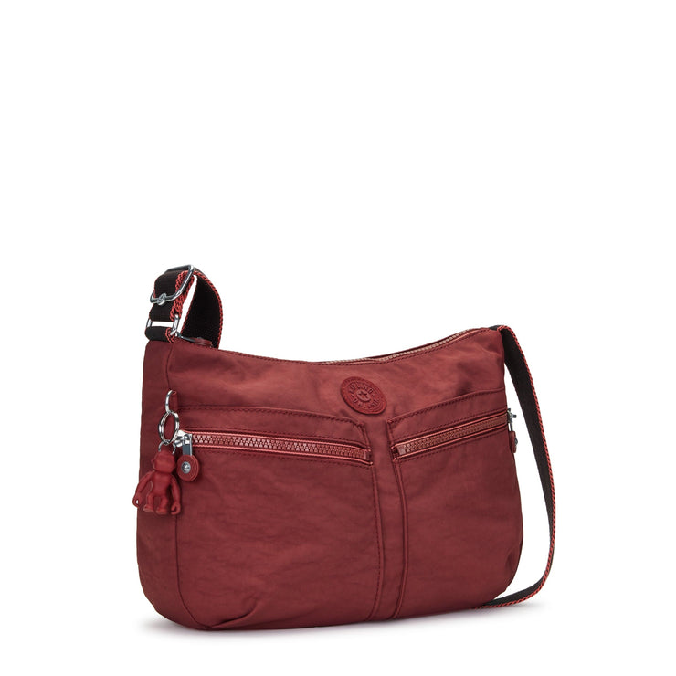 Kipling-Izellah-Medium Crossbody-Flaring Rust-02144-A1N