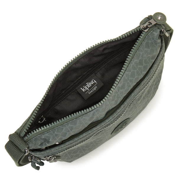 Kipling-Arto S-Small Crossbody-Sign Green Embosse-10146-F6C