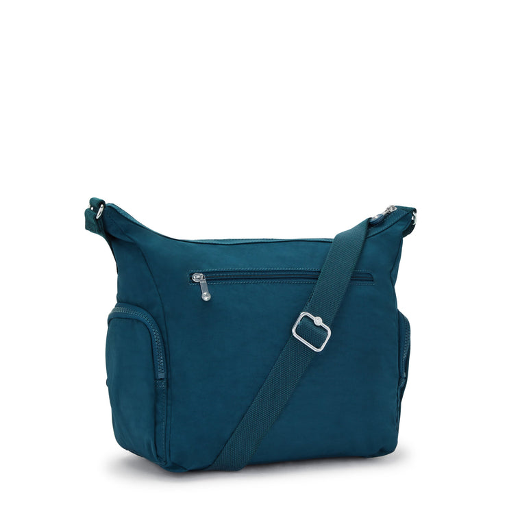 Kipling Medium Crossbody Female Cosmic Emerald Gabbie