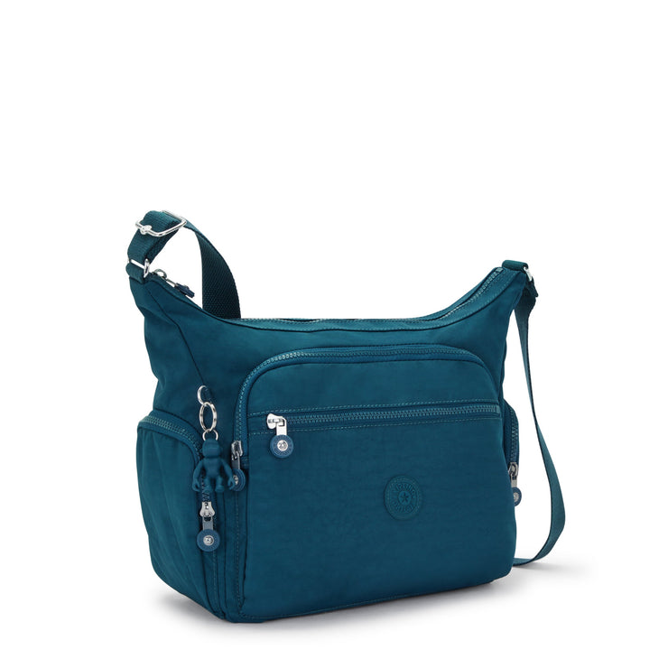 Kipling Medium Crossbody Female Cosmic Emerald Gabbie