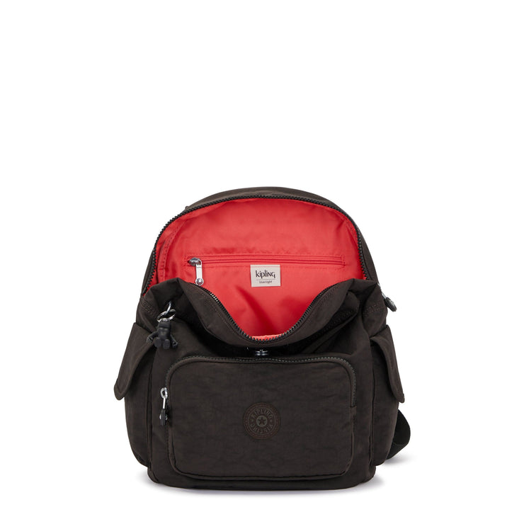 Kipling-City Pack S-Small Backpack-Nostalgic Brown-15635-G1R