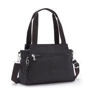 Kipling-Elysia-Medium Shoulderbag (With Removable Shoulderstrap)-Black Noir-43791-P39