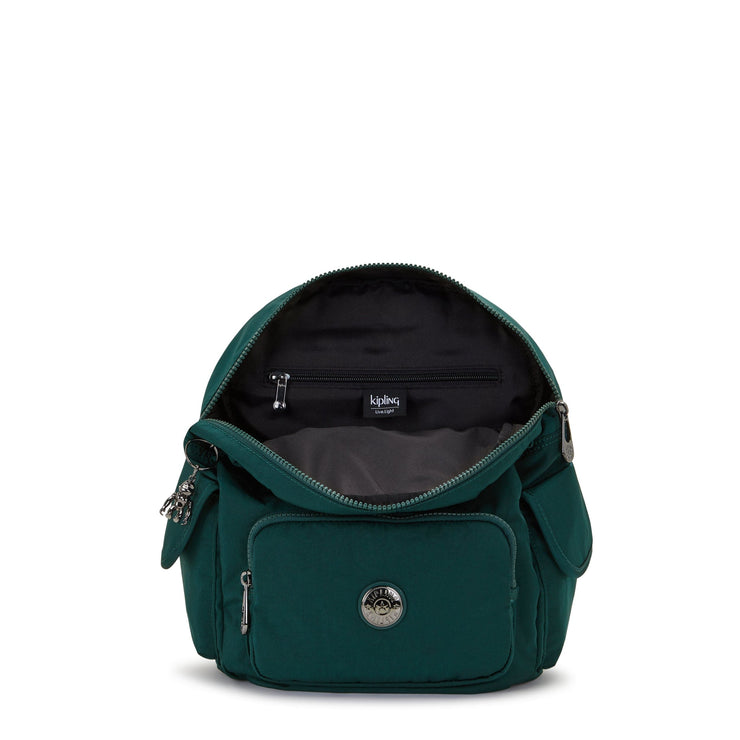 Kipling-City Pack S-Small Backpack-Deepest Emerald-I2525-Pd3