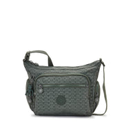 KIPLING-Gabbie S-Small Crossbody-Sign Green Embosse-I2532-F6C