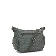 Kipling-Gabbie S-Small Crossbody-Sign Green Embosse-I2532-F6C