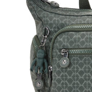 Kipling-Gabbie S-Small Crossbody-Sign Green Embosse-I2532-F6C