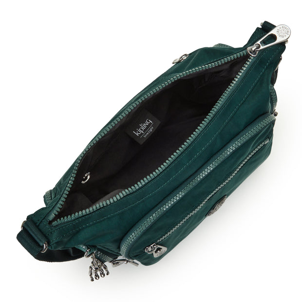 Kipling-Gabbie S-Small Crossbody-Deepest Emerald-I2536-Pd3