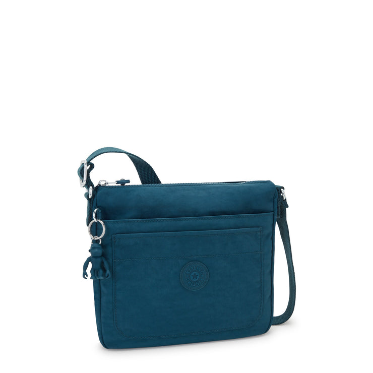 Kipling Small Crossbody Female Cosmic Emerald Sebastian