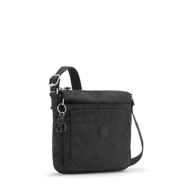 Kipling-Sebastian-Small Crossbody-Black Noir-I2846-P39