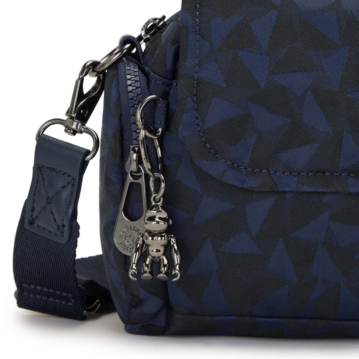 Kipling-Danita-Small Crossbody-Endless Navy Jacquard-I2926-3Qa