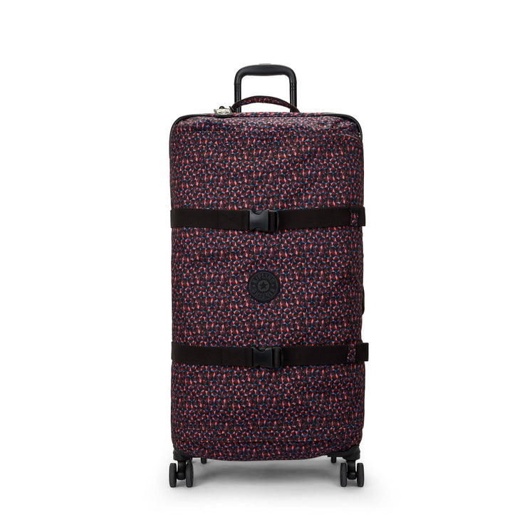 KIPLING-Spontaneous L-Large Wheeled Luggage-Happy Squares-I3397-B3X