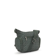 Kipling-Gabbie Mini-Small Crossbody-Sign Green Embosse-I3578-F6C