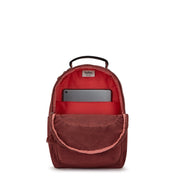 Kipling-Seoul S-Small Backpack (With Laptop Protection)-Flaring Rust-I4082-A1N