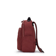 Kipling-Seoul S-Small Backpack (With Laptop Protection)-Flaring Rust-I4082-A1N