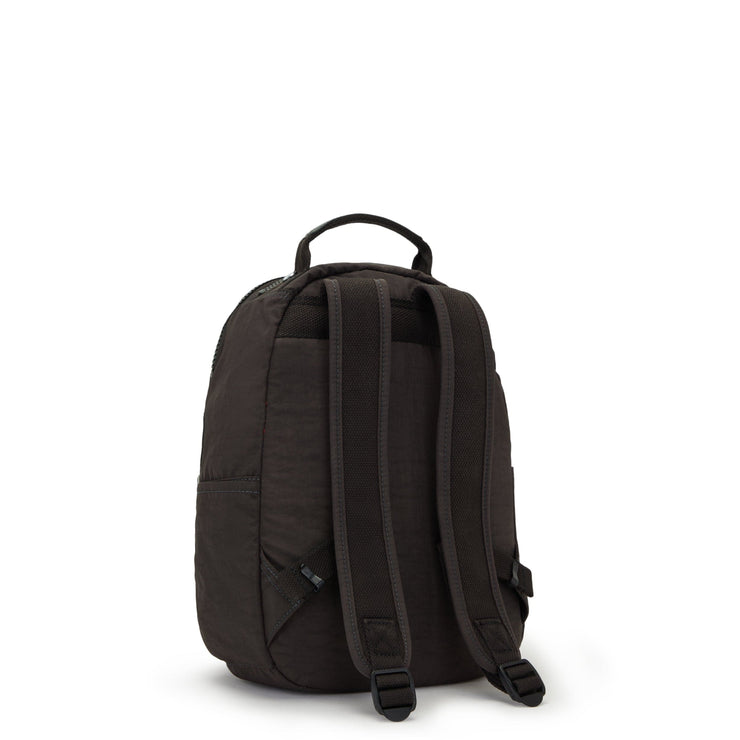 Kipling-Seoul S-Small Backpack (With Laptop Protection)-Nostalgic Brown-I4082-G1R