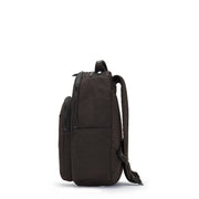 Kipling-Seoul S-Small Backpack (With Laptop Protection)-Nostalgic Brown-I4082-G1R