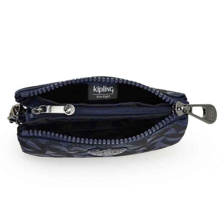 Kipling-Creativity S-Small Purse-Endless Navy Jacquard-I4095-3Qa