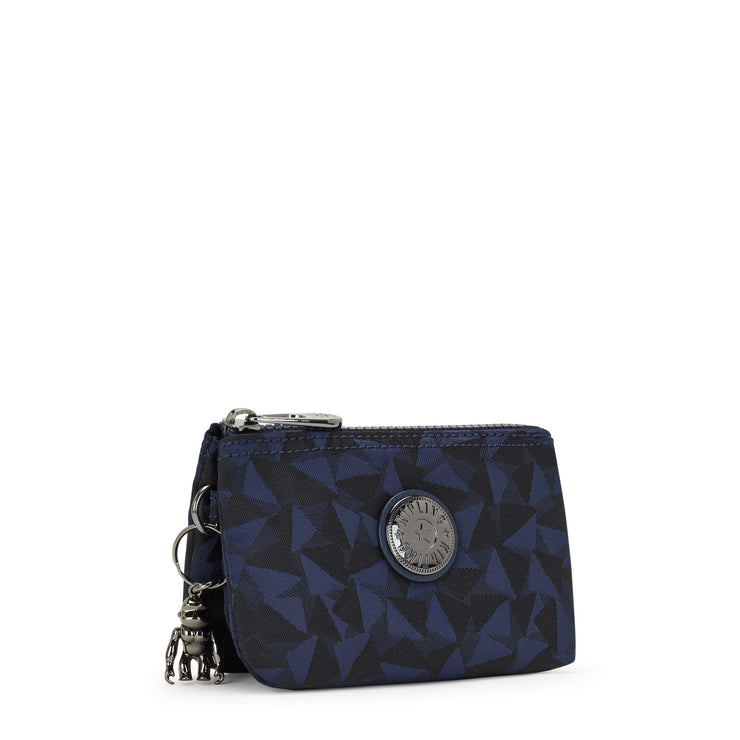 Kipling-Creativity S-Small Purse-Endless Navy Jacquard-I4095-3Qa