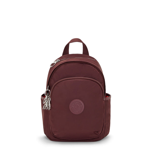 KIPLING-Delia Mini-Small Backpack-Deep Aubergine-I4586-5LC