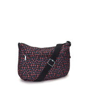 Kipling-Izellah-Medium Crossbody-Happy Squares-I5034-B3X