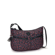 Kipling-Izellah-Medium Crossbody-Happy Squares-I5034-B3X