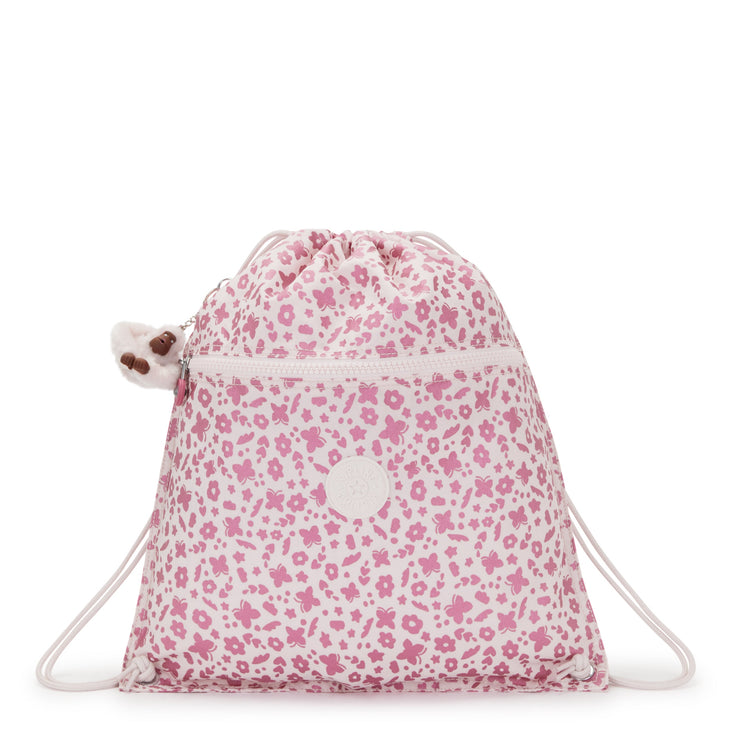 KIPLING Medium Backpack (With Drawstring) Female Magic Floral Supertaboo