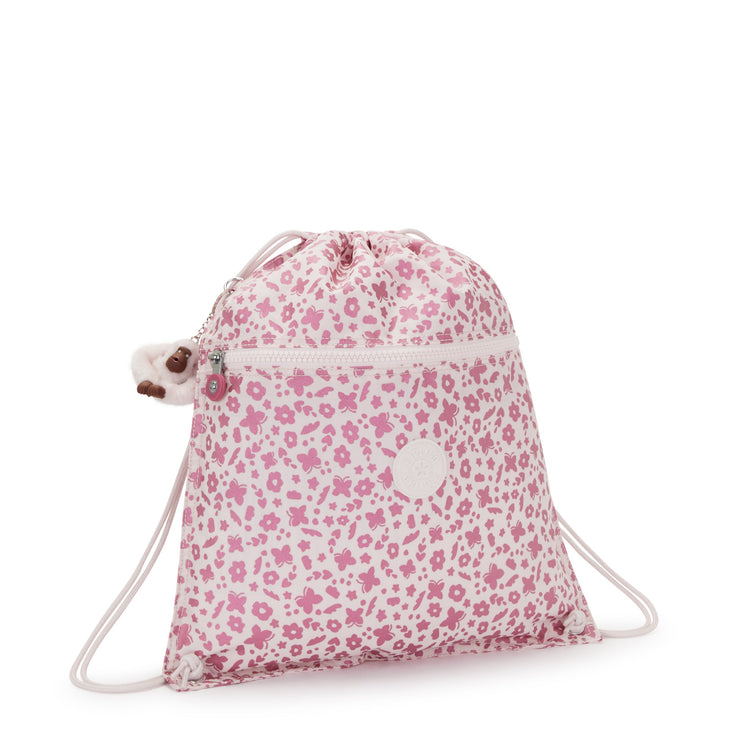 Kipling Medium Backpack (With Drawstring) Female Magic Floral Supertaboo