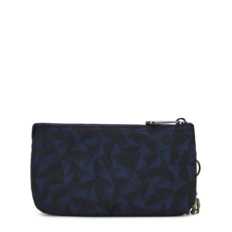 Kipling-Creativity L-Large Purse-Endless Navy Jacquard-I5688-3Qa