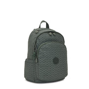 Kipling-Delia-Medium Backpack-Sign Green Embosse-I5695-F6C