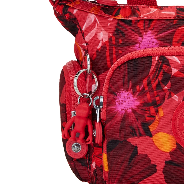 Kipling Small Crossbody Female Poppy Floral Gabbie Mini