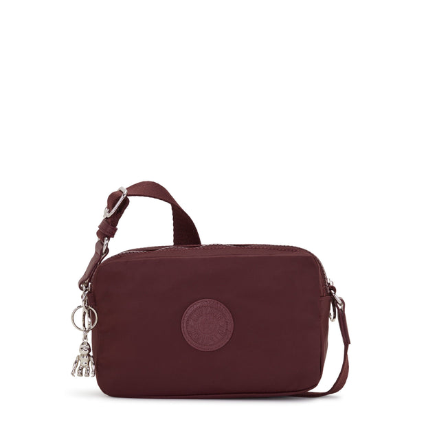 KIPLING-Milda-Small Crossbody-Deep Aubergine-I6215-5LC