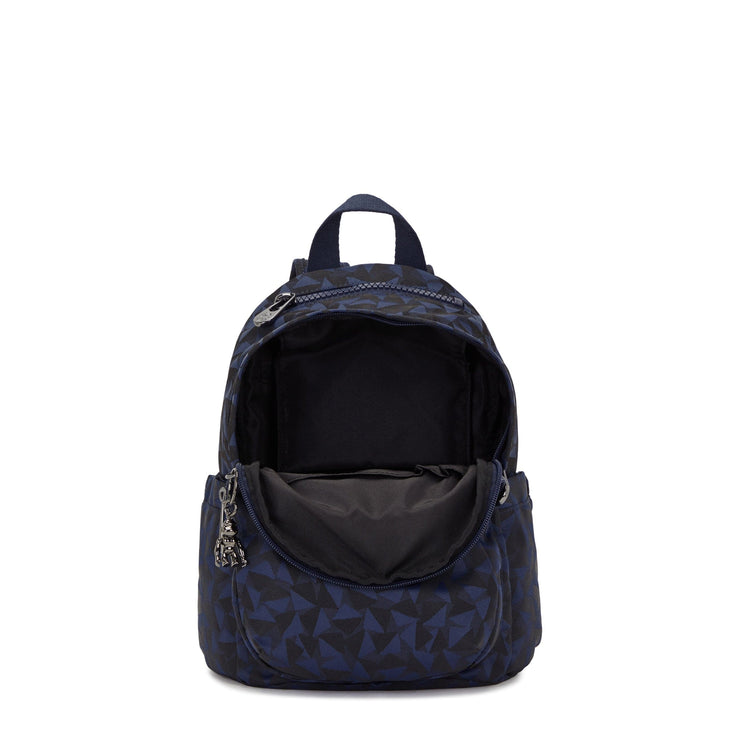 Kipling-Delia Mini-Small Backpack-Endless Navy Jacquard-I6217-3Qa