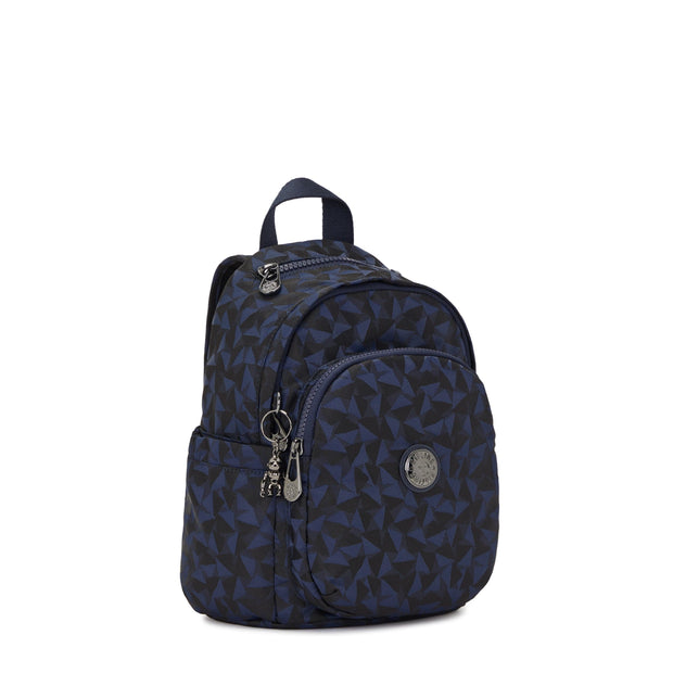 Kipling-Delia Mini-Small Backpack-Endless Navy Jacquard-I6217-3Qa