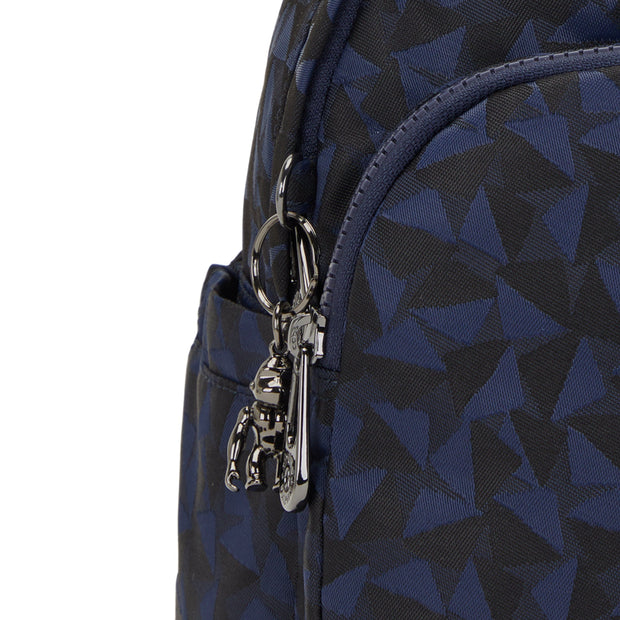 Kipling-Delia Mini-Small Backpack-Endless Navy Jacquard-I6217-3Qa